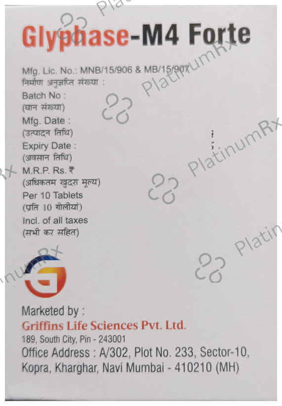 Glyphase-M4 Forte Tablet PR