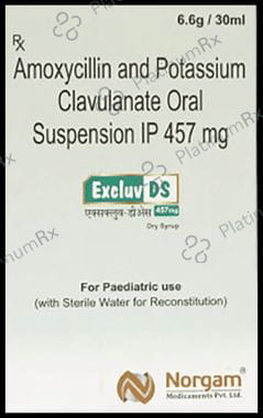 Excluv DS 457mg Dry Syrup