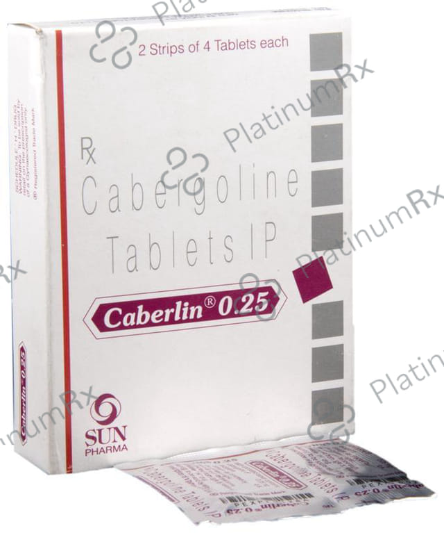 Caberlin 0.25mg Tablet 4s