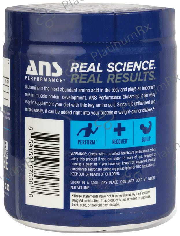 ANS Performance Unflavoured 5000mg Glutamine Micronized Powder