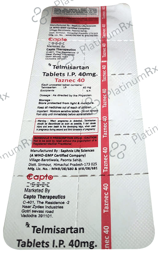 Taznec 40 Tablet