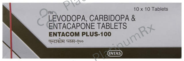 Entacom Plus 100mg Tablet 10s