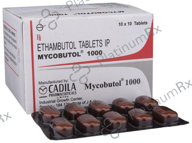 Mycobutol 1000 Tablet