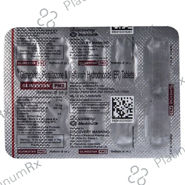 Glimestar PM2 Tablet ER 10s