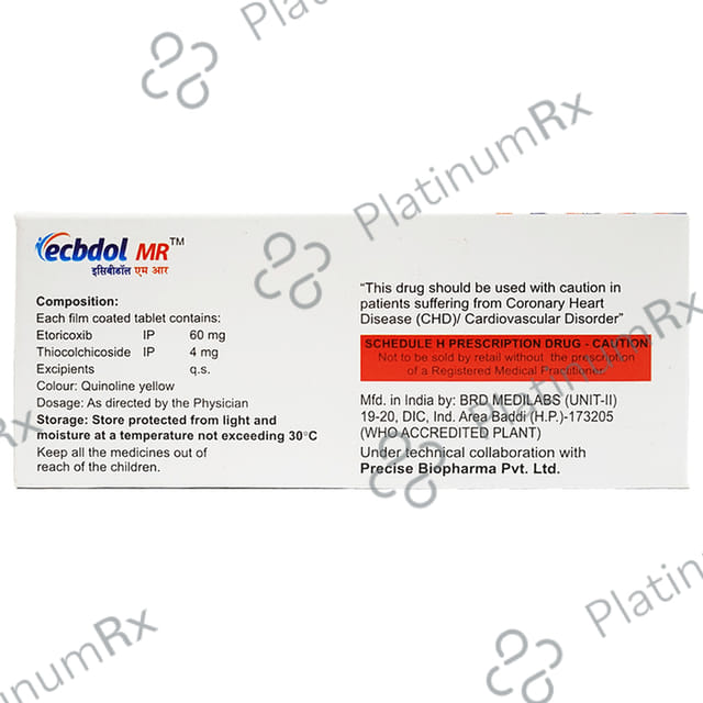 Ecbdol MR Tablet 10s