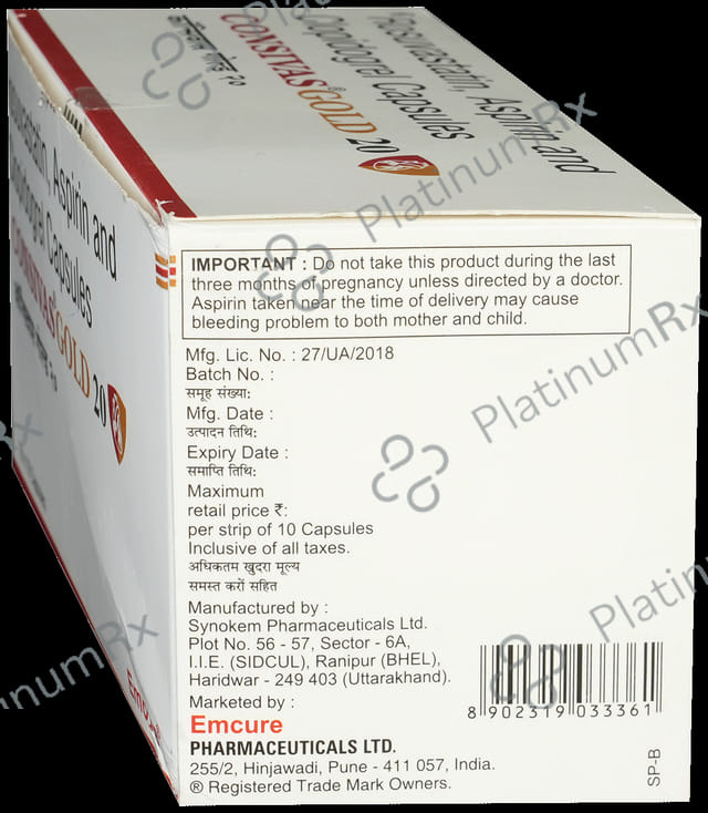 Consivas Gold 20 Capsule