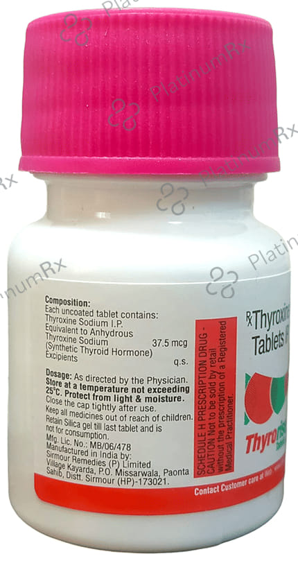 Thyrorise 37.5mcg Tablet 120s