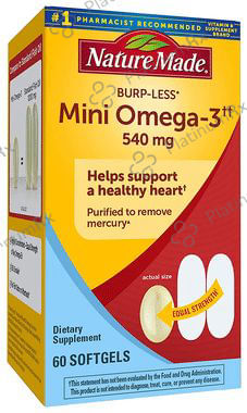 Nature Made Mini Omega 3++ 540mg Softgel