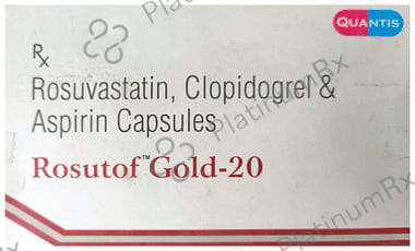 Rosutof Gold 20/75/75mg Capsule 10s