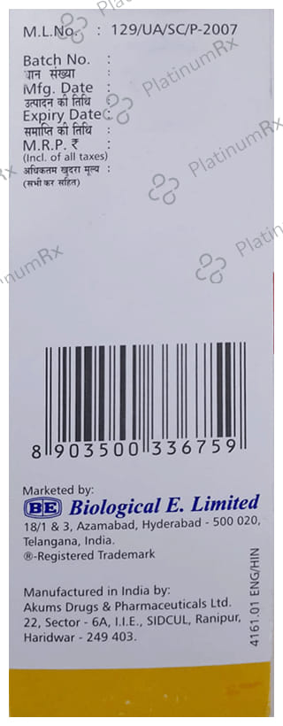 Bethadoxin Junior Oral Suspension Mixed Fruit