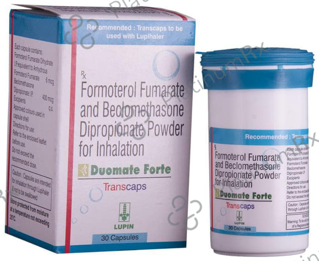 Duomate Forte 400/6mcg Transcaps 30s