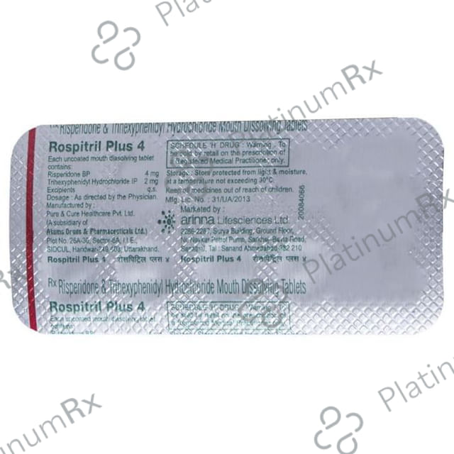 Rospitril Plus 4 Tablet MD