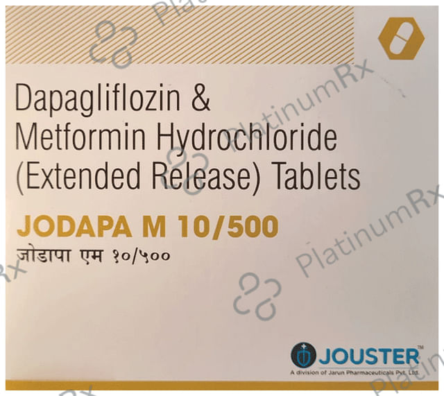 Jodapa M 10/500mg Tablet 15s
