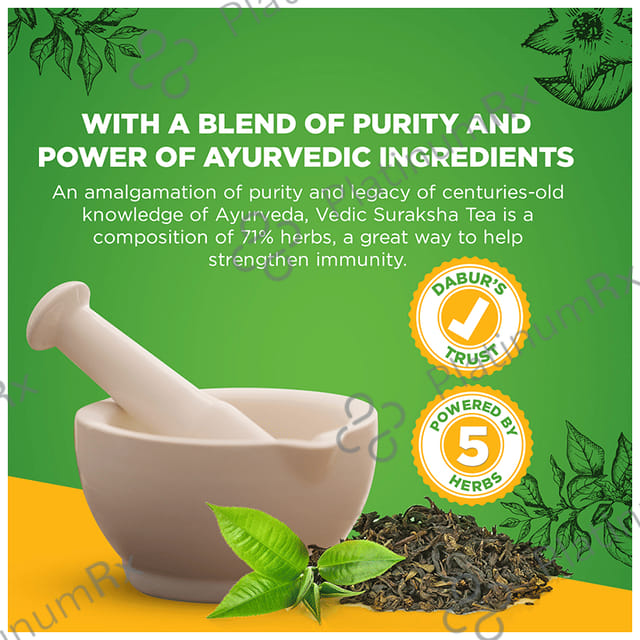 Dabur Vedic Suraksha for Immunity - Black Tea