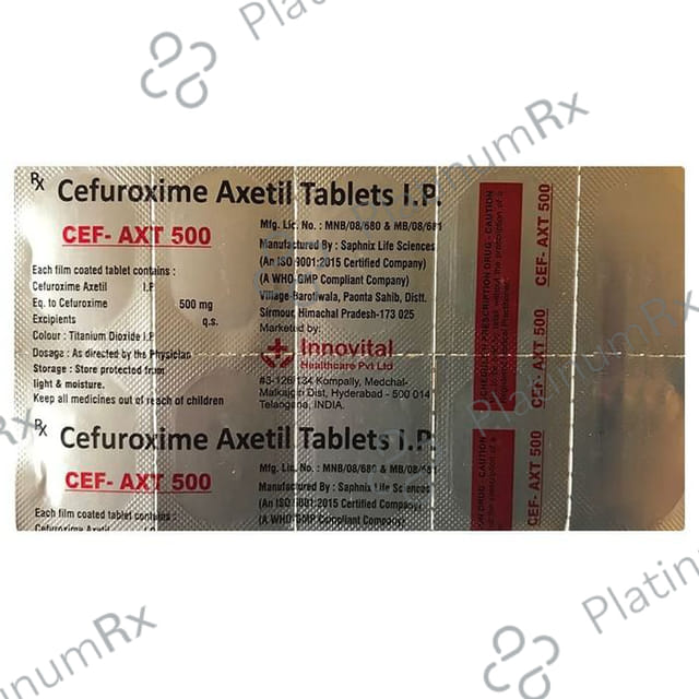 Cef-Axt 500 Tablet