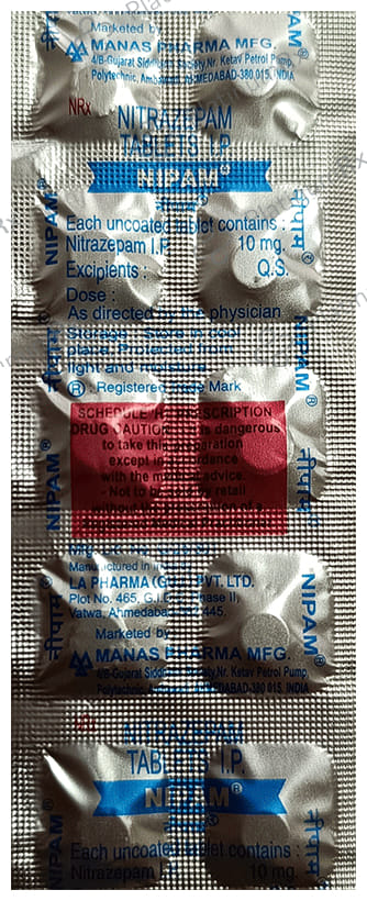 Nipam 10mg Tablet