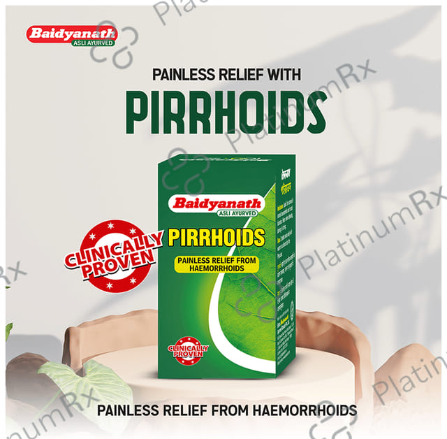 Baidyanath Pirrhoids Tablet - For Piles Management