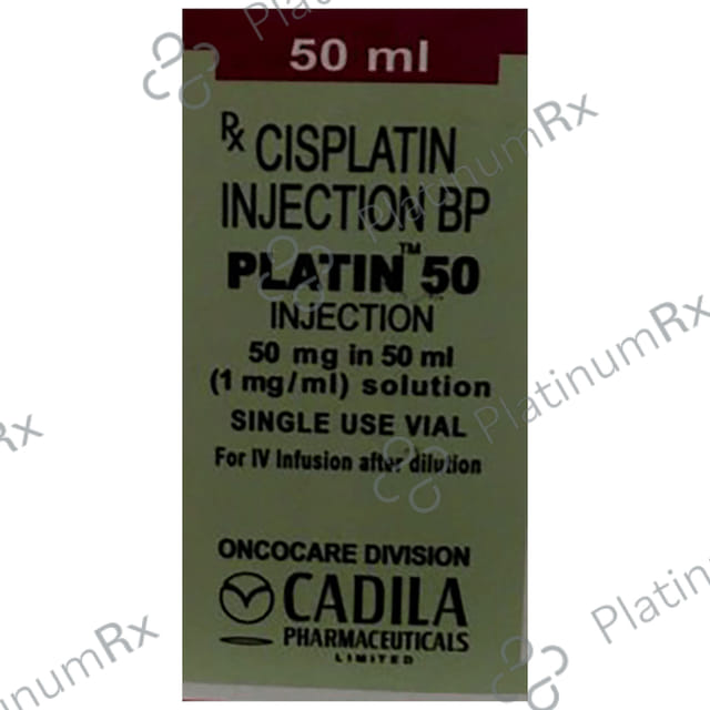 Platin 50mg Infusion