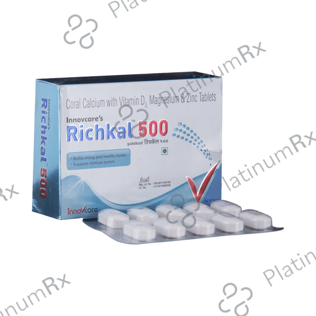 Richkal 500mg Tablet 10s