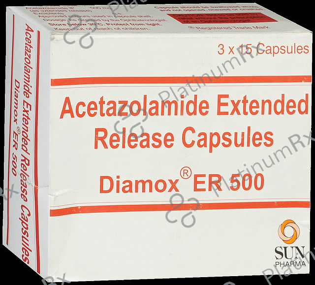 Diamox ER 500mg Capsule 15s