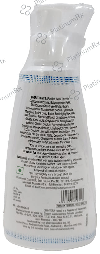 Cebhydra Moisturizing Lotion 250ml