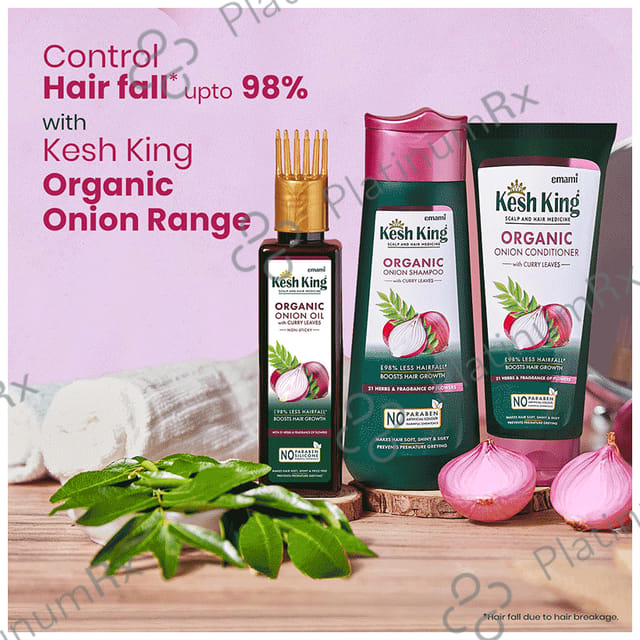 Kesh King Ayurvedic Hairfall Expert Onion Shampoo