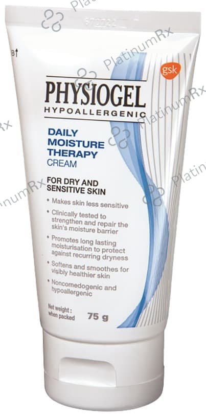 Physiogel Hypoallergenic 1% Cream 75gm