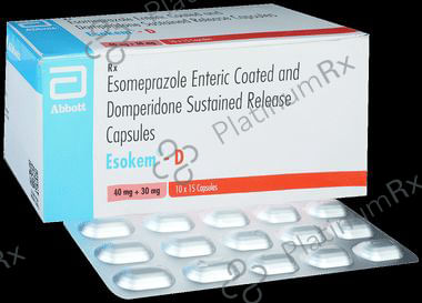 Esokem D 30/40mg Capsule SR 15s