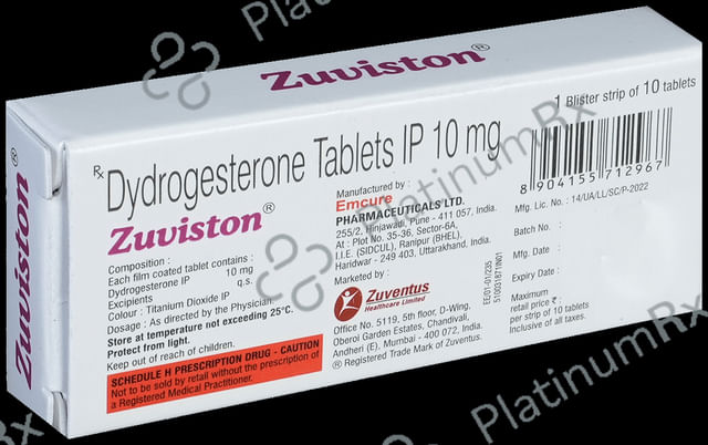 Zuviston 10mg Tablet 10s