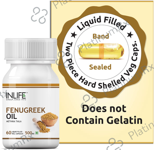 Inlife Fenugreek Oil Capsule