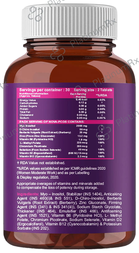 Carbamide Forte PCOS Balance Tablet