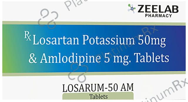 Losarum 50/5mg AM Tablet 10s