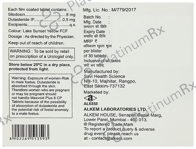 Maxvoid Plus 8 CP Tablet