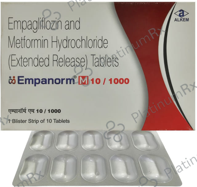 Empanorm M 10/1000mg Tablet 10s