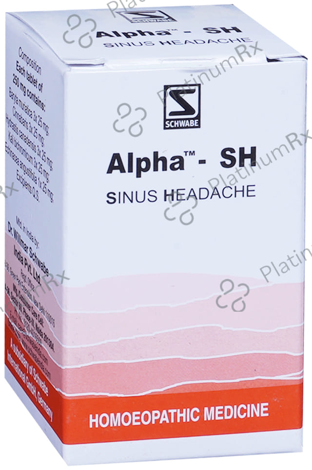 Dr Willmar Schwabe India Alpha - SH Tablet