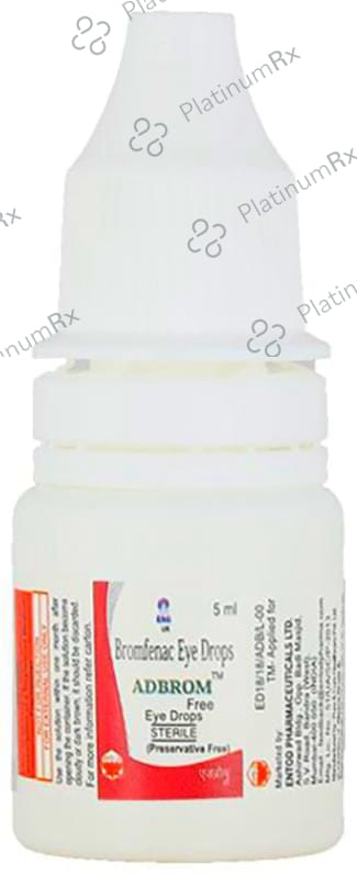 Adbrom 0.9mg Free Eye Drop 5ml
