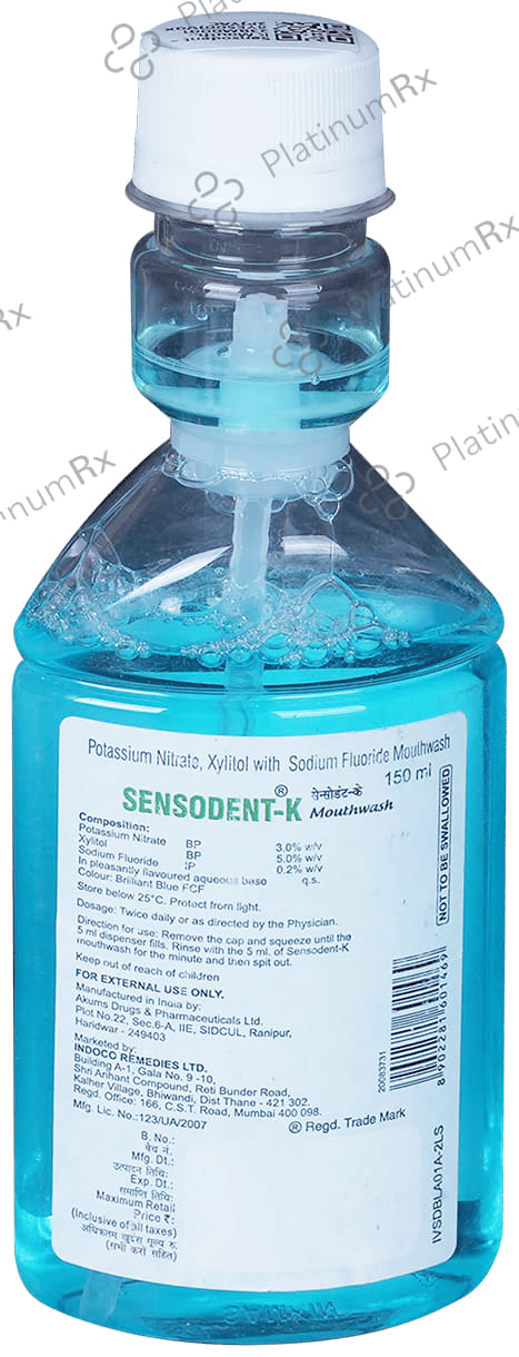 Sensodent K Mouth Wash 150ml