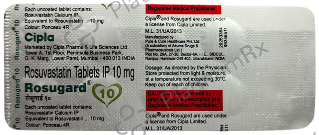 Rosugard 10mg Tablet 10s