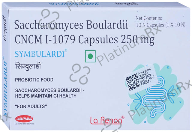 Symbulardi 250mg Capsule 10s