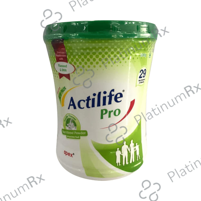 Actilife Pro Vanilla Powder 200gm