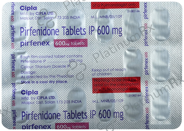 Pirfenex 600mg Tablet 15s