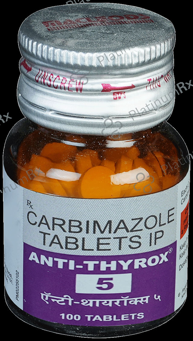 Anti Thyrox 5mg Tablet 100s
