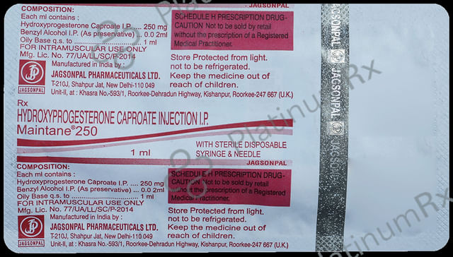 Maintane 250mg Injection 1ml