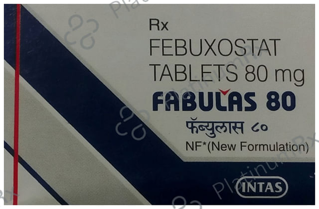 Fabulas 80mg Tablet 10s