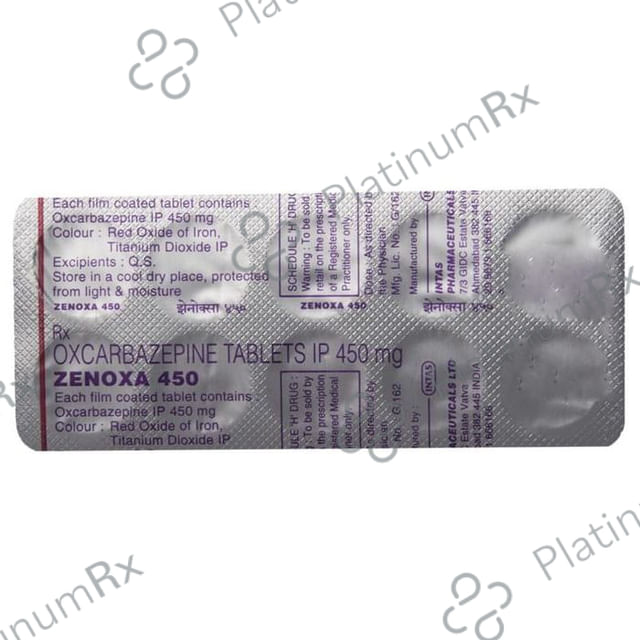 Zenoxa 450mg Tablet 10s