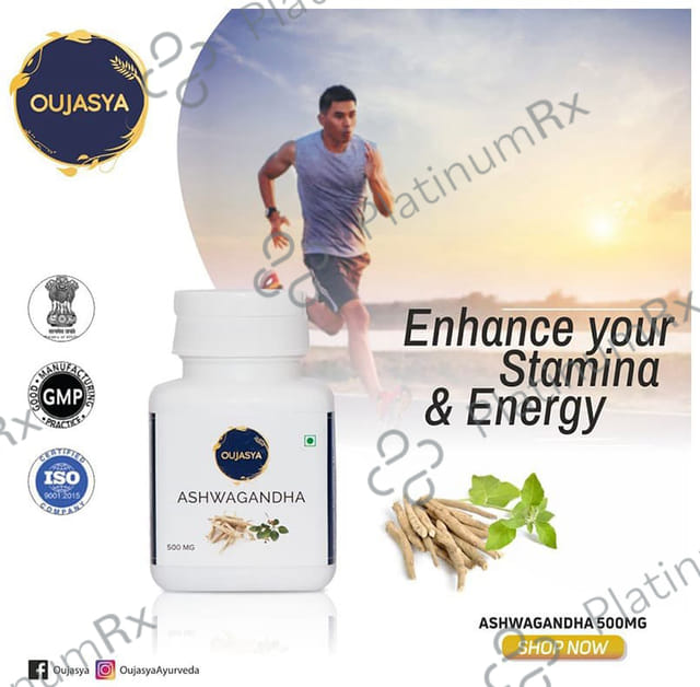 Oujasya Ashwagandha 500mg Capsule