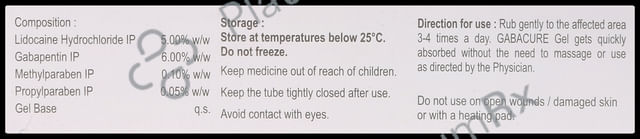 Gabacure Gel 30gm