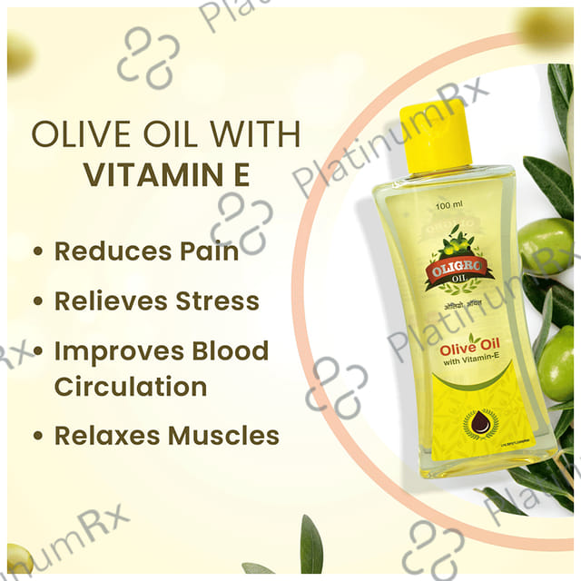 Oligro Olive Oil with Vitamin-E 100 Oil