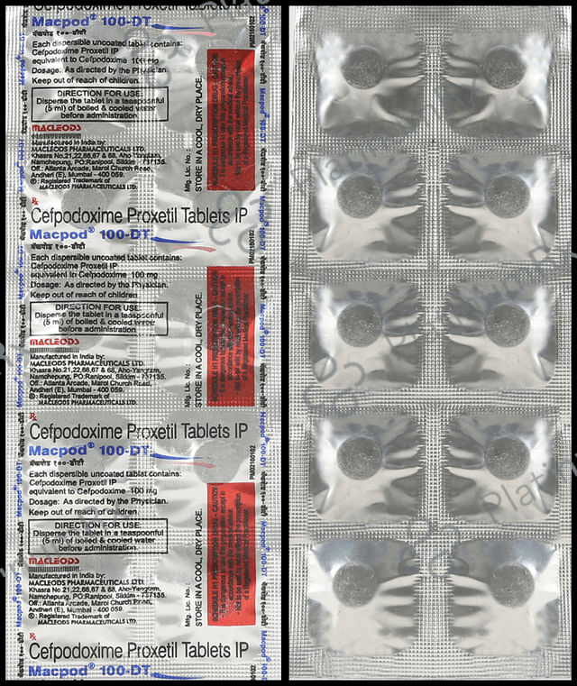 Macpod 100mg DT Tablet 10s
