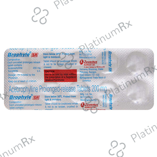 Brophyle SR 200mg Tablet 10s